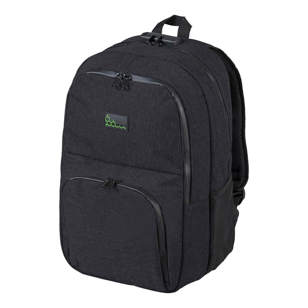 CANNY Smell Proof Backpack - Large Odor Resistant Travel Back Pack - Anti Theft with Combination Lock - Laptop Pocket - Water Resistant - Designed for Business School College Gym